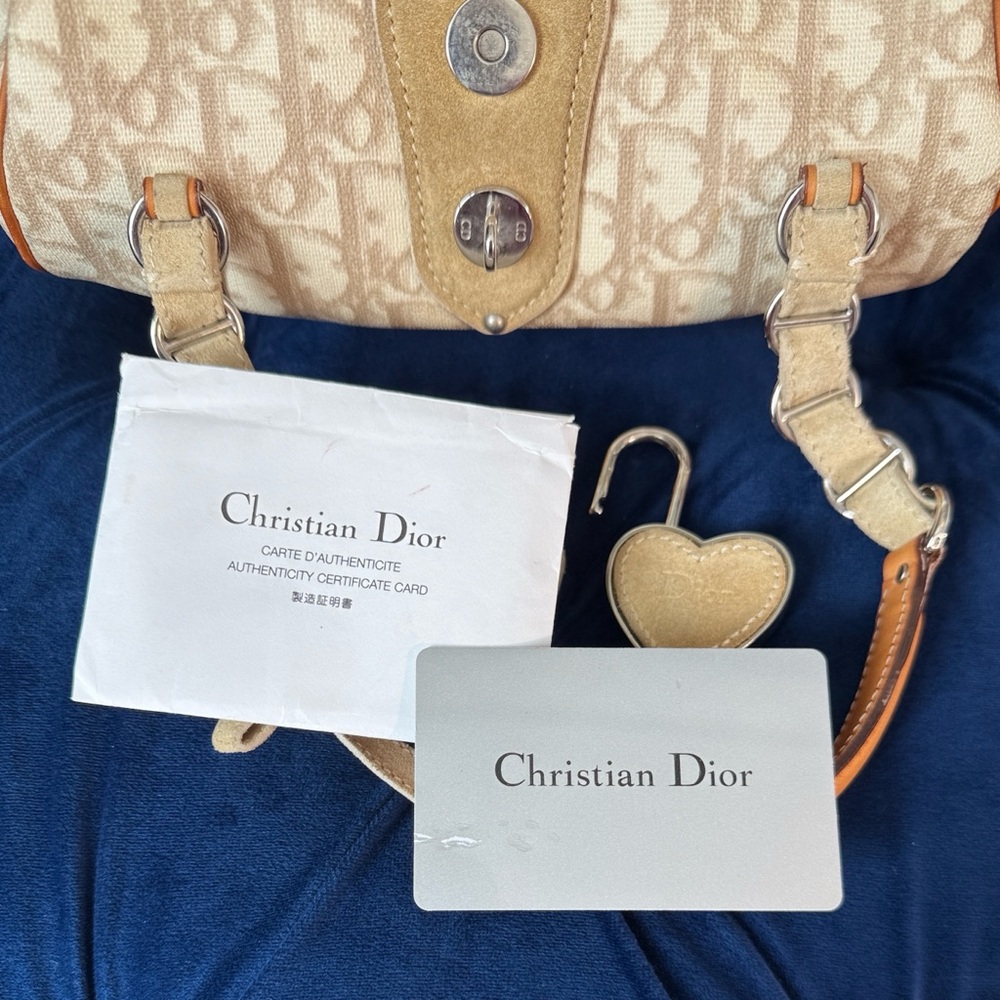 CHRISTIAN DIOR Monogram Romantique Trotter Bag - Picture 13 of 17